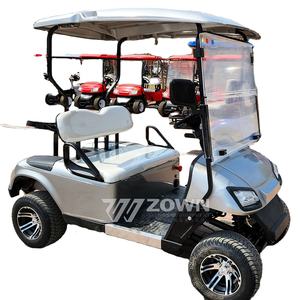 2024 รถคลับไฟฟ้าบนถนนใหม่รถกอล์ฟ 2 ที่นั่งการผลิตโครงเหล็กรถกอล์ฟไฟฟ้าโรงงานจีนขายตรง - Product Image 1