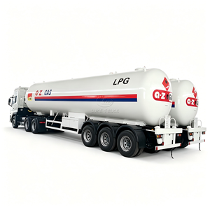 รถพ่วงบรรทุก LPG ประสิทธิภาพสูงรุ่นใหม่ พร้อมปั๊ม 55 คิวบิก ราคาประหยัด สำหรับขนส่งก๊าซ - Product Image 1