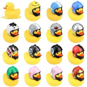Precio de fábrica: Set de accesorios para motocicletas y bicicletas, incluye bocina de pato amarilla, casco antiviento y manillar de libélula de bambú - Product Image 3