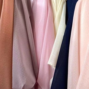 Vente en gros échantillon gratuit de tissu plissé en organza crêpe haute densité tissu pour robe de princesse tissu organza plissé - Product Image 2