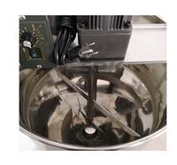 Machine de remplissage pneumatique horizontale avec trémie mélangeuse pour miel, pâte de sésame, crème visqueuse