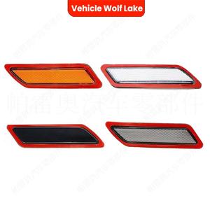 Feux latéraux de pare-chocs Vehicle Wolf Lake pour BMW Série 3 F30 2013-15, en ABS, installation par ruban adhésif - Product Image 3