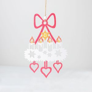 Adorno Navideño de Madera con Letras Decorativas, Nol Joyxmas, Artesanía de Álamo, Decoración para el Hogar - Product Image 2