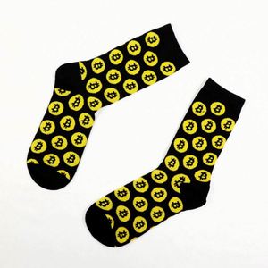 Calcetines Deportivos de Algodón con Diseño de Puntos y Color Negro, Anti-Olor - Product Image 3