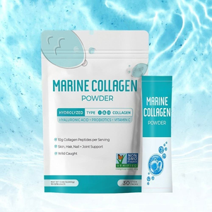 Aeglewell OEM Hydrolysiertes Marines Fischkollagen-Peptid Schönheitsprodukt Nahrungsergänzungsmittel für Haut Haar Nägel Gelenke Fischkollagen-Pulver - Product Image 1