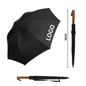 Parapluie de golf droit promotionnel portable de haute qualité, pas cher, en gros, avec logo - Product Image 1