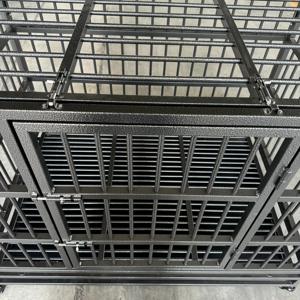 <span class=keywords><strong>Cages</strong></span> pour chiens intelligentes de grande taille et robustes, tubes carrés, enclos d'exercice, design moderne solide, plateau en plastique, 37 pouces/43 pouces/48 pouces/54 pouces - Product Image 3