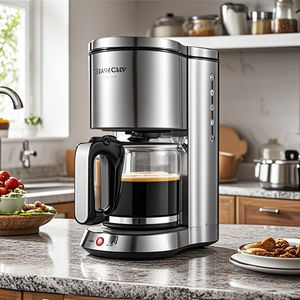 Cafetera de goteo americana automática moderna de alta calidad, máquina eléctrica con enchufe de EE. UU. Para el hogar, coche, Hotel, RV, uso al aire libre - Product Image 4