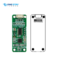Modul Baca-Tulis RFID ET522 13.56MHz TTL Port Serial Pembaca Kartu IC Digital Sektor Penerbit Kartu Modul Pembaca Kartu 20-50mm