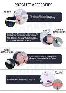 เครื่องฟังก์ชั่น8 in 1อเนกประสงค์พร้อม Hydra Dermabrasion และเพชร Dermabrasion - Product Image 5