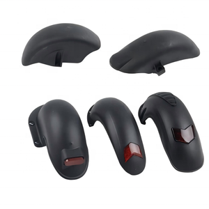 Guardabarros Trasero + Luz Trasera para Patinete Eléctrico Kugoo <span class=keywords><strong>M4</strong></span> - Accesorio de Protección de Plástico de Lujo de 48V con Fácil Instalación - Product Image 6