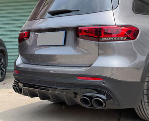 Diffusore labbro paraurti posteriore con punte di scarico per Mercedes Benz <span class=keywords><strong>GLB</strong></span> X247 GLB180 200 GLB45 AMG 2019 + paraurti per auto - Product Image 6