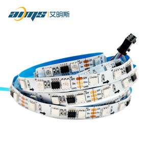 Dải Đèn Neon Pixel Chống Nước Smd 5050 12V Màu Mơ Ước Giá Nhà Máy Dải Đèn <span class=keywords><strong>Led</strong></span> RGBIC Thông Minh Địa Chỉ Ws2811 - Product Image 1