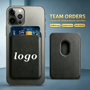 Customized logo Magnetic <strong>Phone</strong> <strong>Wallet</strong> <strong>Cases</strong> Holders PU Leather Magnet <strong>Case</strong> Card Holder <strong>Wallet</strong> for iPhone 15 18 14 Mini Pro Max - Product Image 2