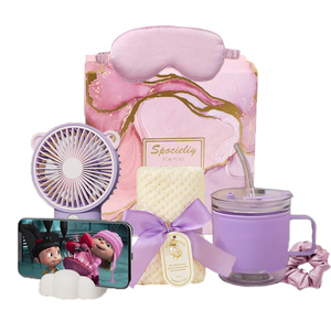 Wholesale Creative Purple Women's Gift Set Wedding Guest Gift Set Custom Mother's Day Business Gift Set