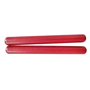 Mallettes en bois dur naturel en gros, paire de baguettes de rythme en bois rouge pour l'enseignement musical en maternelle, jouet de percussion - Product Image 3