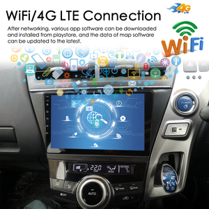 128GB <span class=keywords><strong>Android</strong></span> 13 AI Voice Car Radio navegación GPS para Toyota <span class=keywords><strong>Prius</strong></span> <span class=keywords><strong>Plus</strong></span> Alpha 2012-2015 reproductor de vídeo Multimedia CarPlay ESTÉREO - Product Image 5
