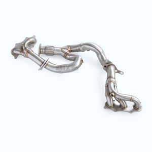 Système d'échappement performance avec collecteur pour Lotus Exige V6 3.5T 2012-2019 - Collecteur d'échappement de course V6 Downpipe - Product Image 4