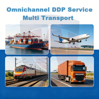 Service de consolidation de stockage logistique internationale DDP, expédition aérienne, maritime et ferroviaire dans le monde entier