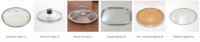 Couvercles en silicone résistants à la chaleur de qualité supérieure pour casseroles et ustensiles de cuisine avec rebord en acier inoxydable usiné CNC