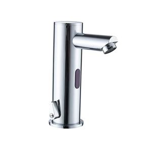 Grifo <span class=keywords><strong>de</strong></span> lavabo infrarrojo inteligente eléctrico moderno <span class=keywords><strong>de</strong></span> un solo orificio, grifo <span class=keywords><strong>de</strong></span> <span class=keywords><strong>agua</strong></span> fría/caliente sin contacto <span class=keywords><strong>con</strong></span> <span class=keywords><strong>precio</strong></span> <span class=keywords><strong>de</strong></span> núcleo <span class=keywords><strong>de</strong></span> válvula <span class=keywords><strong>de</strong></span> cerámica - Product Image 1