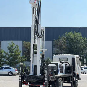 BDMCZ-200 유압식 수중 시추 장비 디젤 엔진 휴대용 트랙 장착 회전식 시추 장비 200m 시추용 중고 기어박스 - Product Image 6