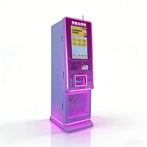 Ninix Commercial Self-Service Interactive <b>Terminal</b> LED Glow Clear Touch Display Metal Stainless Steel EU/US/UK/AU Plug Gaming - Product Image 2