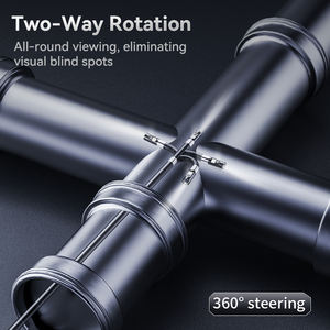 OEM belden direksiyon 8.5mm çift Lens 1m yarı sert HD Video IP67 kameralı boru muayene cihazı boru 360 ° endüstriyel endoskop Borescope - Product Image 3