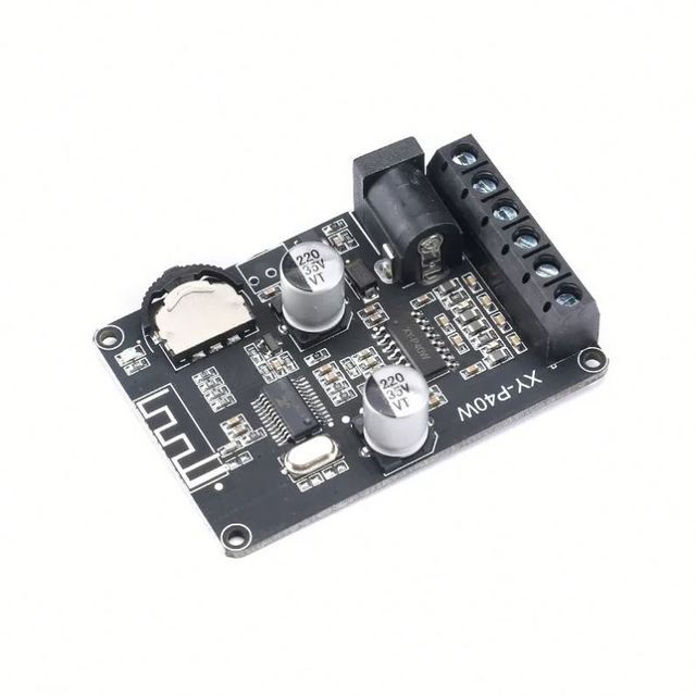 30W/40W Stereo BT Amplifier Board 12V/24V High Power Digital Amplifier Module Speaker XY-P40W