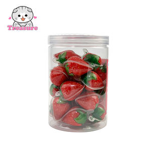 3 <span class=keywords><strong>D</strong></span> Gummy Candy Halal Forma de fresa Soft Chewy Gummy Candy Jelly Jam Filled Caramelos de Halloween - Product Image 6