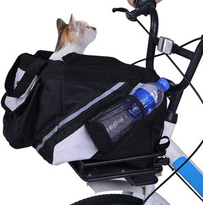 Borsa da <span class=keywords><strong>Bicicletta</strong></span> <span class=keywords><strong>per</strong></span> Cani Oxford Pronta <span class=keywords><strong>per</strong></span> la Spedizione, con Tracolla Regolabile, Borsa da Viaggio Portatile, Zaino Sicuro <span class=keywords><strong>per</strong></span> Animali Domestici - Product Image 1