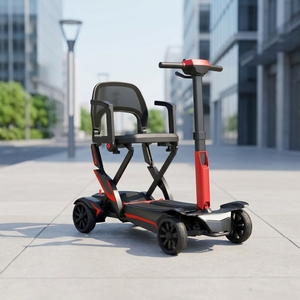 Trottinette Électrique Pliante Tout-Terrain pour Personnes Âgées, Modèle Valise, Quatre Roues, Télécommandée, Vente Chaude, Fabrication OEM - Product Image 1