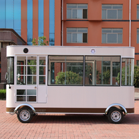 Camion de nourriture à quatre roues, camion de nourriture pour café, bus de nourriture, camion de tacos, camion de pizza, camion de crème glacée, cuisine mobile, restaurant, chariot à hot-dogs électrique