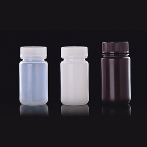 Free Samples HDPE Liquid Plastic Chemical Brown Laboratory <strong>Bottle</strong> <strong>15ml</strong> 30ml 60ml 100ml 125ml 250ml 500ml 1L Reagent <strong>Bottle</strong> - Product Image 2
