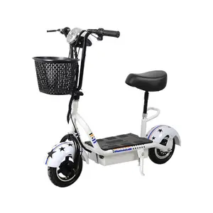 Yeni model iki kişi ucuz küçük 2 tekerlekli 48V 300w mini elektrikli scooter citycoco