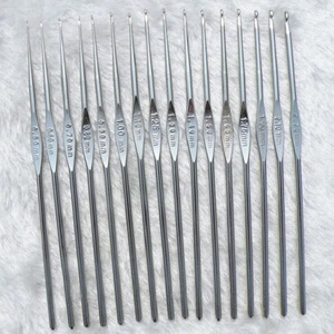 Bán Buôn Thép Không Gỉ Đan Kim Móc Crochet <span class=keywords><strong>Hook</strong></span> Cho Tay Công Cụ Đan - Product Image 1