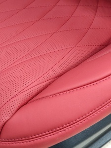 Funda de Asiento de Cuero para Auto C180L, Funda de Cuero Genuino para Asiento de Coche, Juego de Fundas para Asientos de Auto - Product Image 2