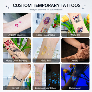 Tatuaje Temporal Personalizado Estilo Chino, Color Mate, Resistente al Agua, Sin Brillo, Diseña Tu Propio Nombre, Arte Corporal para Brazo - Product Image 3