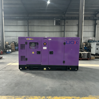 Generador Diésel Cummins de 96KW/120KW, 400V, Trifásico, de Alta Resistencia, Tipo Abierto/Silencioso, para Hoteles, Hospitales y Emergencias