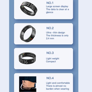 Màn Hình Đa Chức Năng OEM ODM Các Nhà Sản Xuất <span class=keywords><strong>2025</strong></span> Thông Minh ECG Sức Khỏe Tập Thể Dục Tracker Vòng Với Ứng Dụng Màn Hình Cho Phụ Nữ Người Đàn Ông Kích Thước 6-10 - Product Image 4