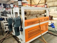 Tuile de toit en tôle ondulée en plastique PET PP PC entrepôts de construction ligne de machines de fabrication d'extrusion étanche