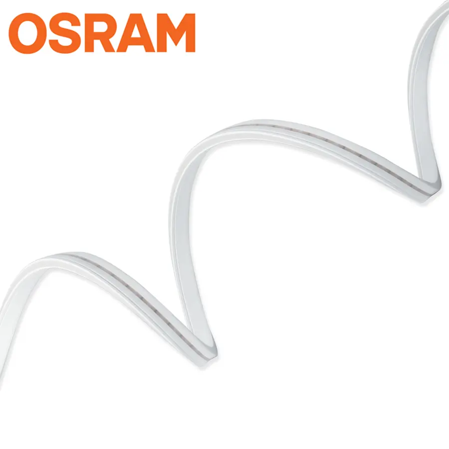 24 В постоянное напряжение Osram чип светодиодная неоновая Лента светодиодная силиконовая гибкая лента