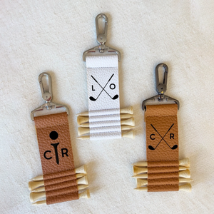 Bolsa de <span class=keywords><strong>Golf</strong></span> Tee Tag personalizado Tee Holder <span class=keywords><strong>Golf</strong></span> regalo PU cuero 5 Tees organizador cinturón Clip accesorios de <span class=keywords><strong>Golf</strong></span> - Product Image 4