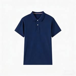 Polo à manches courtes unisexe DEZE, séchage rapide, logo personnalisable, sport, décontracté, respirant, col chemise, multicolores - Product Image 1