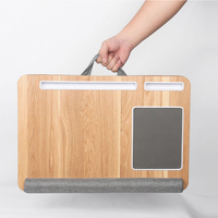Table de lit portable pour ordinateur portable WDF, support pour PC, support pour ordinateur portable avec coussin en mousse, vente chaude