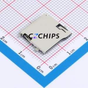 XDFP-0915-0120 SD Card / Memory Card Connector SMD Connector Self-Return Type MicroSD Card (TF Card) 1.8mm - Product Image 1