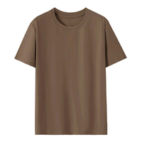 Kies uw eigen logo bedrukking op blanco heren t-shirts van 210 gram luxe kwaliteit, ronde hals, unisex, logo print.