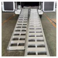 CAIXIN 2025 Rampes de levage de voiture portables robustes en aluminium pour le chargement d'excavatrices