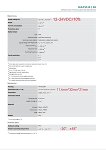 Heinxs PG3-R04MPB specular phản xạ quang điện Cảm biến tiệm cận PNP hoàn toàn thay thế gl6 loạt - Product Image 6