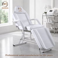 Table de massage en métal réglable pour salon commercial et spa |   Utilisation en salle de sport |   Lit de spa pour les cils du visage |   Économique et peu encombrant